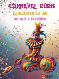 ¡Llega el CARNAVAL 2026 a Cabezón de la Sal!
Del 16 al 21 de febrero, Cabezón d…