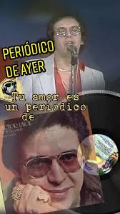 Sabías que esta canción de salsa cuenta una de las historias de amor más crueles jamás cantadas?  “Periódico de Ayer”